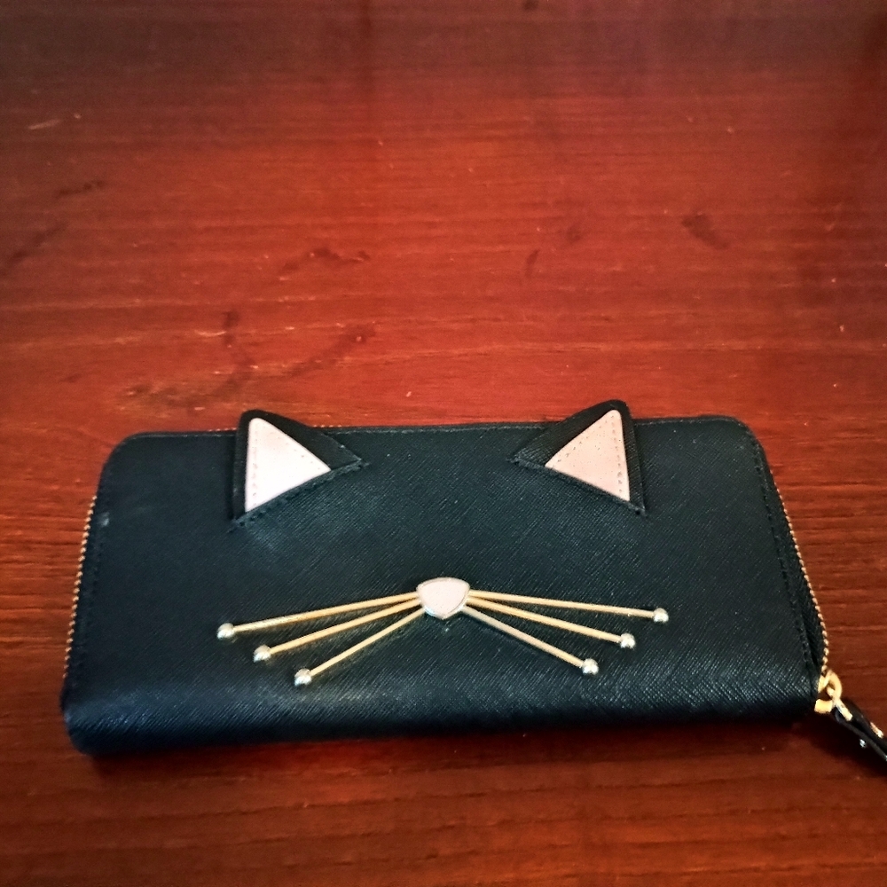 Kate Spade Jazz Things Up Cat Wallet
